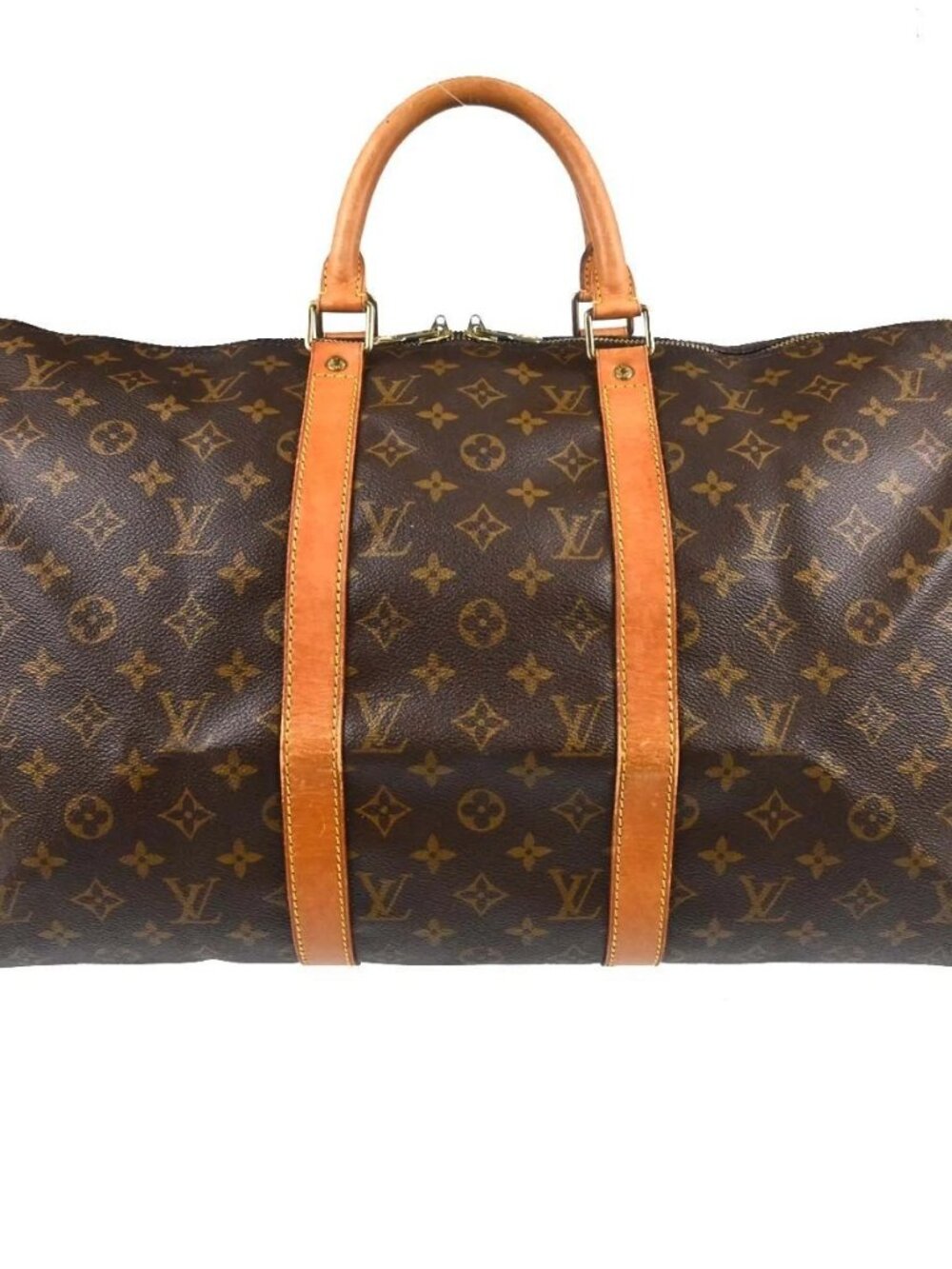 Best06 LOUIS VUITTON KEEPALL 50 TRAVEL HANDBAG MONOGRAM M41426 SP1914 BQ01258